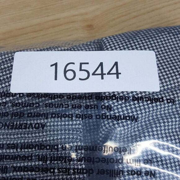 HUGO BOSS Bomber Jacket Mens Size 46 R Black Houndstooth Zip Up HANRY WING $595 - Picture 11 of 11